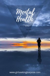 Mental Health: It's Ok to Not Be Ok. #mentalhealth