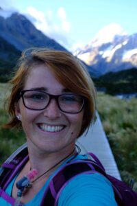 A selfie taken on the Hooker Valley Track in Mount Cook National Park, New Zealand #hookervalley #mtcook