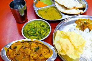 An example of some of the delicious Indian food available in Ipoh, Malaysia.