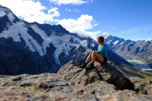 This shot was taken over to the right hand side of the viewpoint to the Mueller Glacier. #muellerhut #mountcooknationalpark