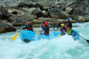 White water rafting in Patagonia